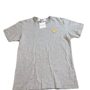 NWT Play Comme des Garçons Gold Heart T-Shirt